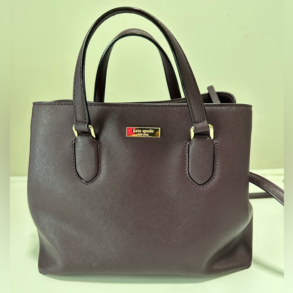 LIKE NEW Kate Spade New York Laurel Way Evangelie Satchel - Picture 4 of 10